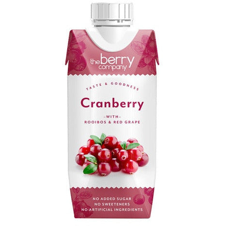 Berry Juice Co Cranberry Rooibois & Red Grape 330ml