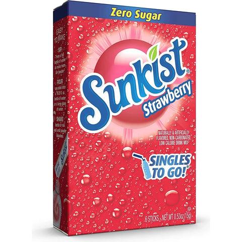 Sunkist Strawberry Singles to go  6pk (15gr)