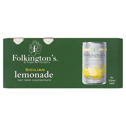 Folkington's sicilian lemonade 8 x 150ml