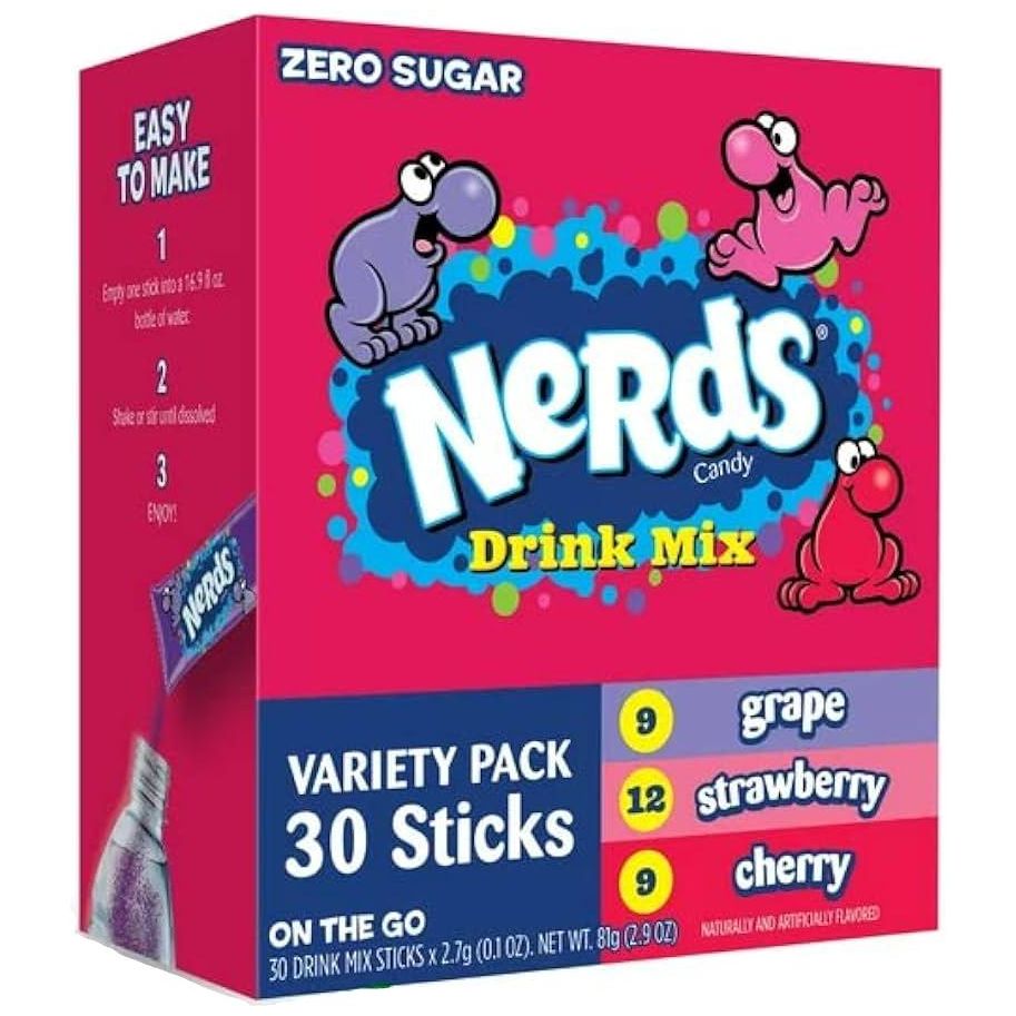 Nerds Variety Drink Mix 30ct