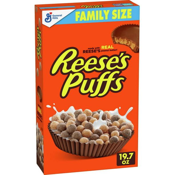 Reese's Puffs 558gr (Family size) (exp 20th december 2025)