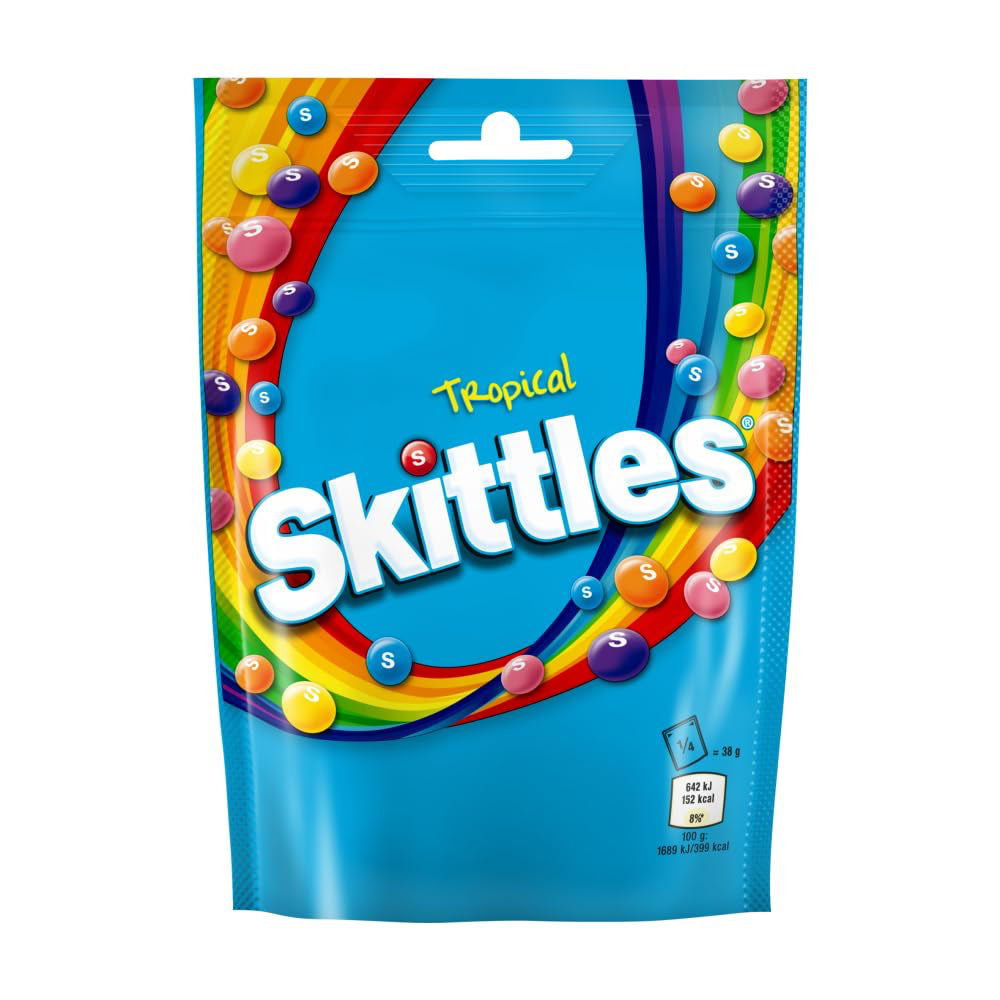 Skittles Tropical 136gr (large bag)
