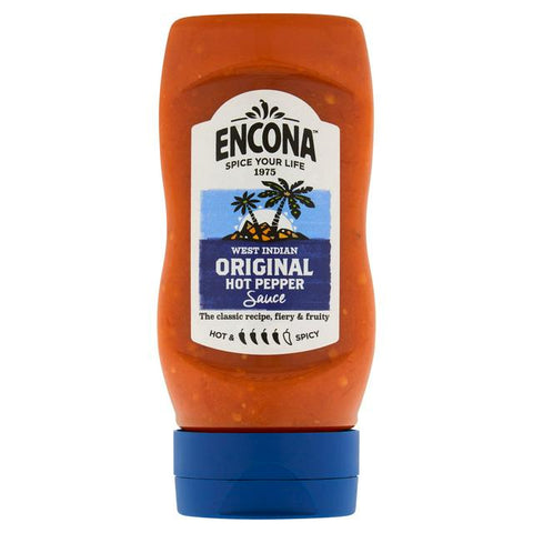 Encona Squeezy Hot Pepper Sauce 285ml