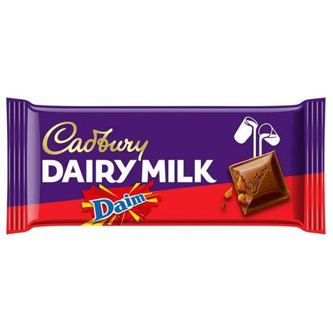 Cadbury Dairy Milk Daim 120gr (UK)