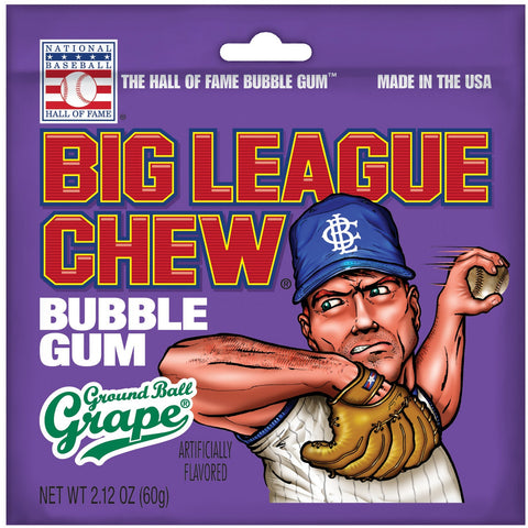 Big League Chew Grape Bubble Gum 60gr
