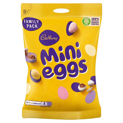 Cadbury Mini Eggs Family Size Bag 270gr