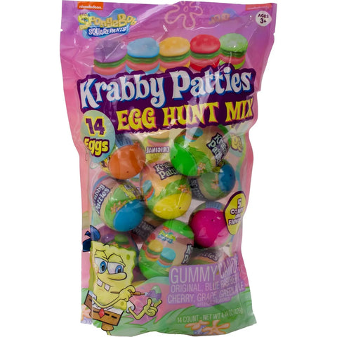 Krabby Patties Egg Hunt Mix (14 eggs)