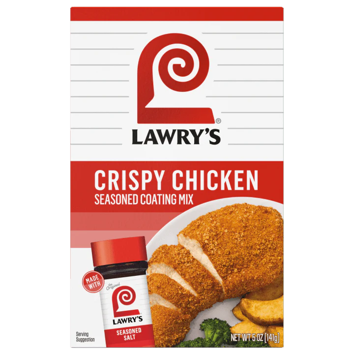 Lawry's crispy chicken seasoned coating mix 141gr