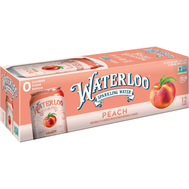 Waterloo Peach Flavor 8pk