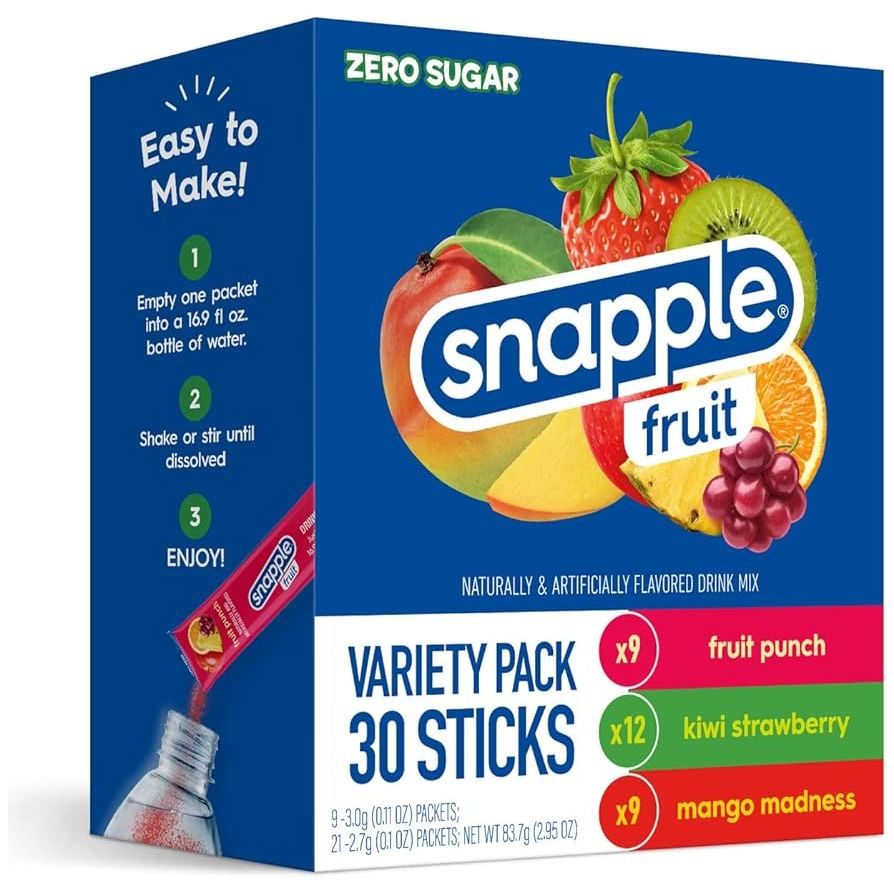 Snapple Fruit Powder Mix 30 sticks