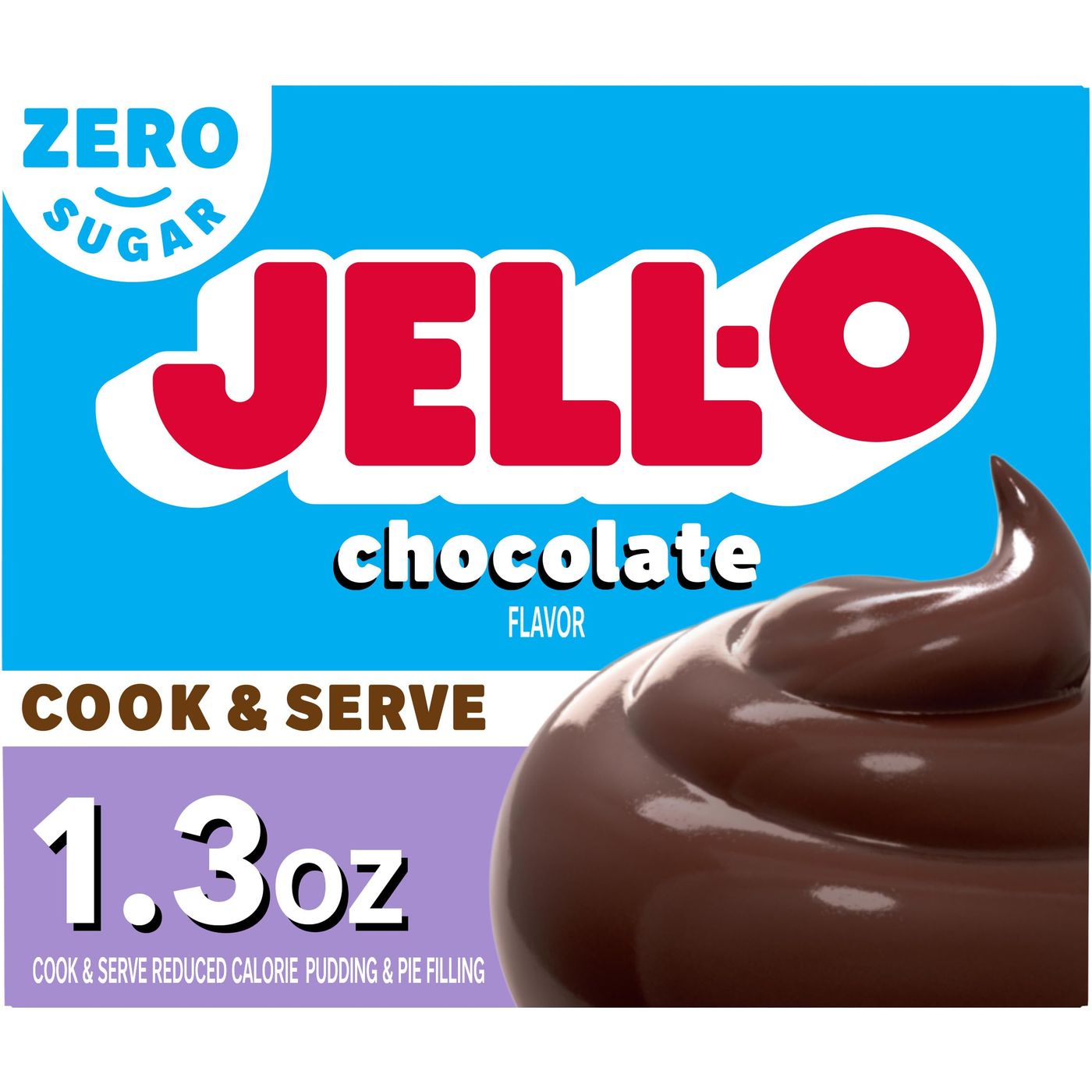 Jell-o Chocolate Free Sugar Cook & Serve 39gr
