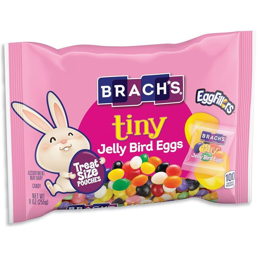 Brach's Tiny Jelly Bird Eggs Treat Size Pouches Egg fillers 255gr