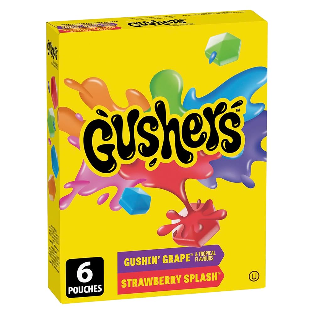 Gusher Gushin Grape & Strawberry Splash 140gr