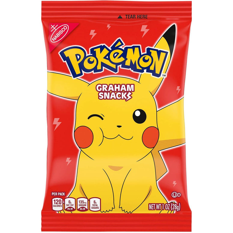 Nabisco Pokemon graham snacks 28gr