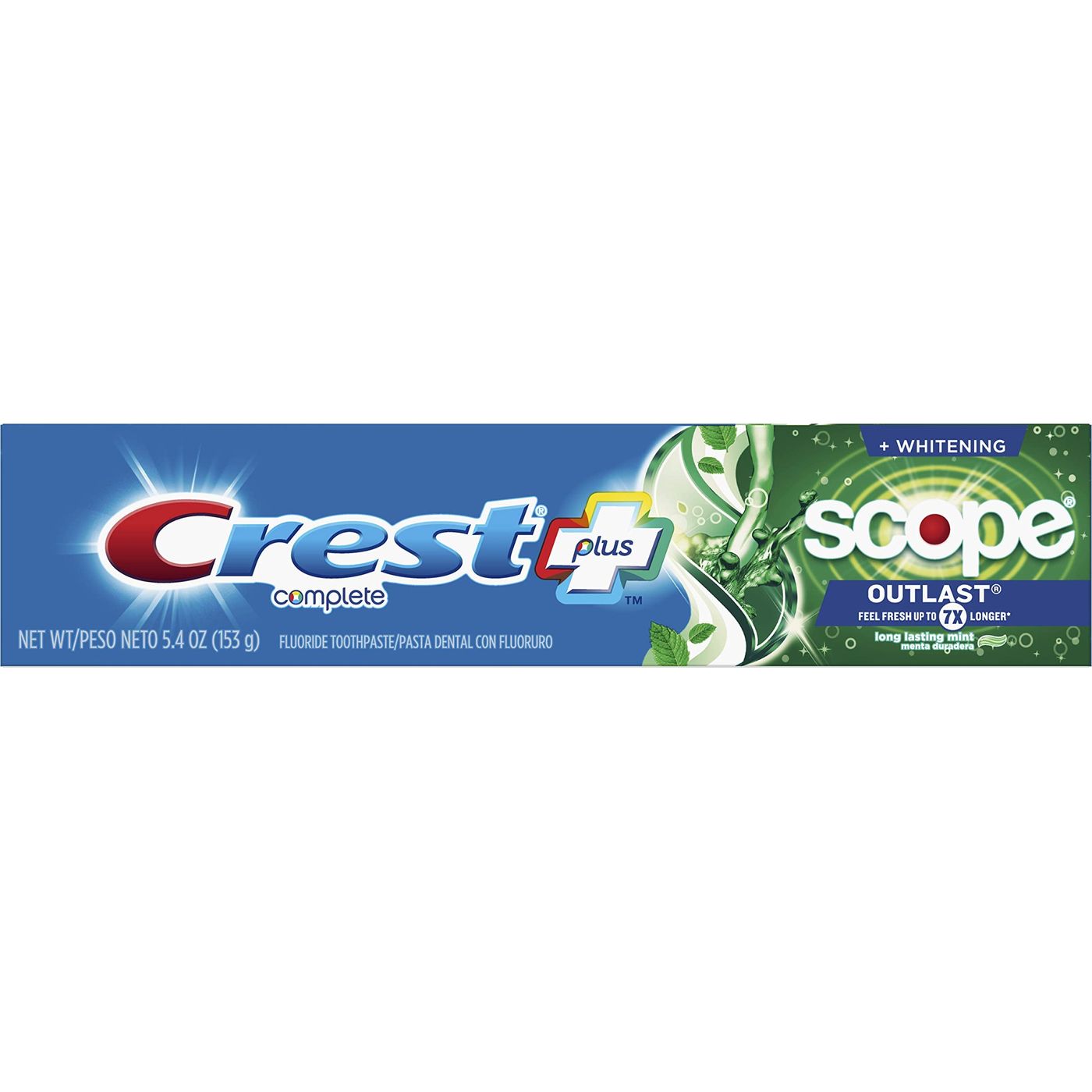 Crest Whitening with Scope Outlast 120gr