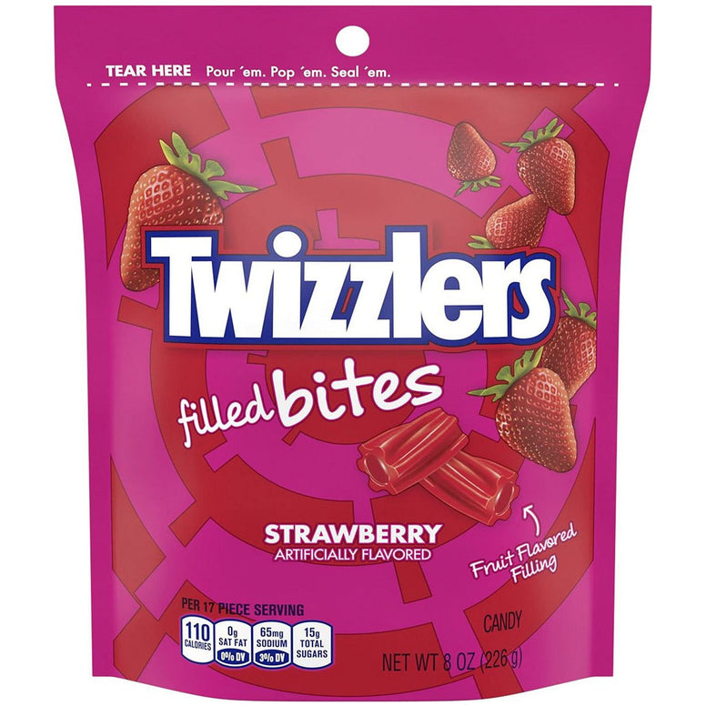 Twizzlers Strawberry filled Bites 226gr