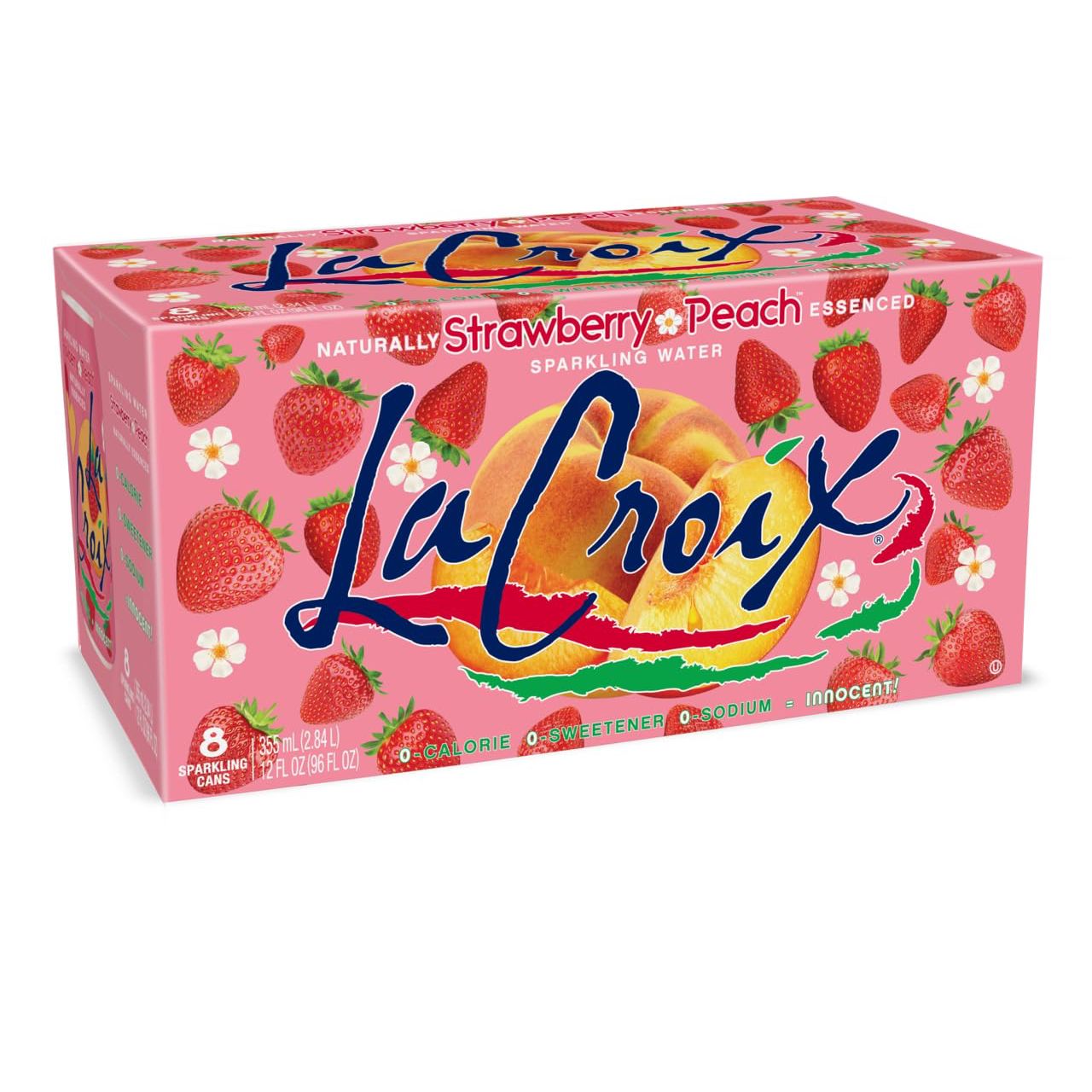 Lacroix Strawberry Peach 12pk