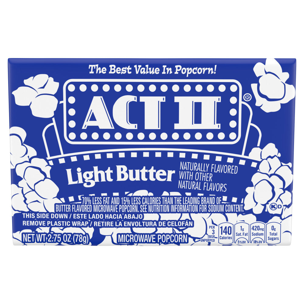 Act II Light Butter 78gr
