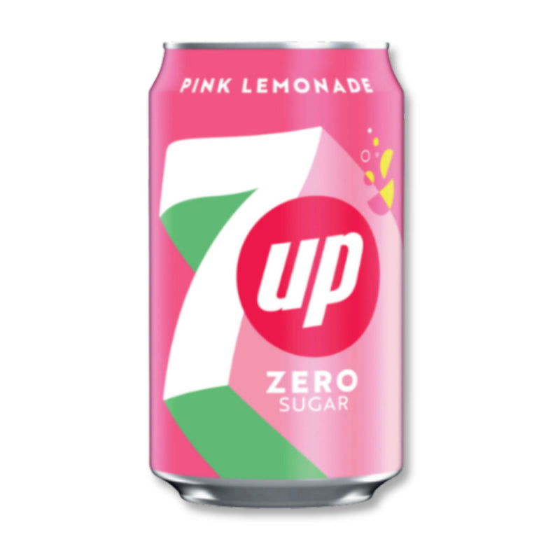 7Up zero pink lemonade 330ml