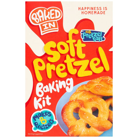 Bakedin Soft Pretzel (with Pretzel Salt) 320gr (UK)