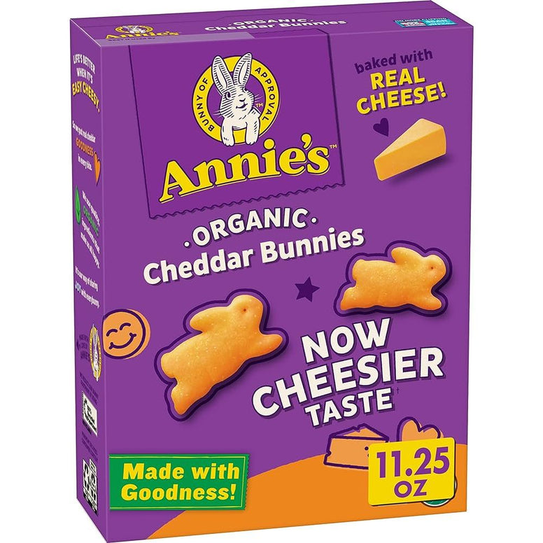 Annie's Cheddar Bunnies Organic 213gr