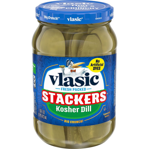 Vlasic Stackers Kosher Dill 473ml