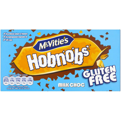 McVitie's Hobnobs milk Chocolate Gluten Free