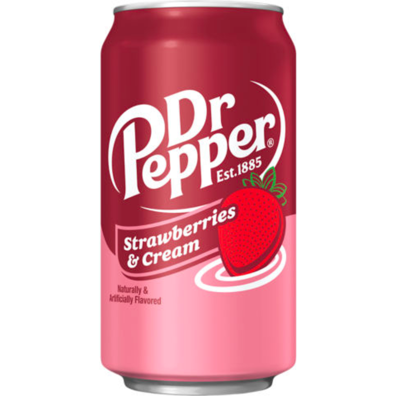 Dr pepper Strawberry & Cream 355ml