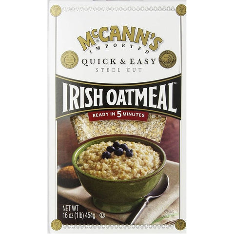 McCann's Quick & Easy Steel Cut Irish Oatmeal 454gr