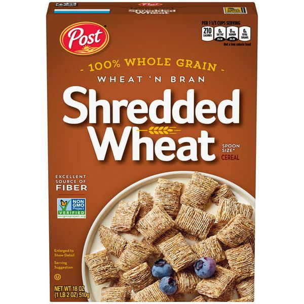 Post Shredded Wheat Bran 510gr