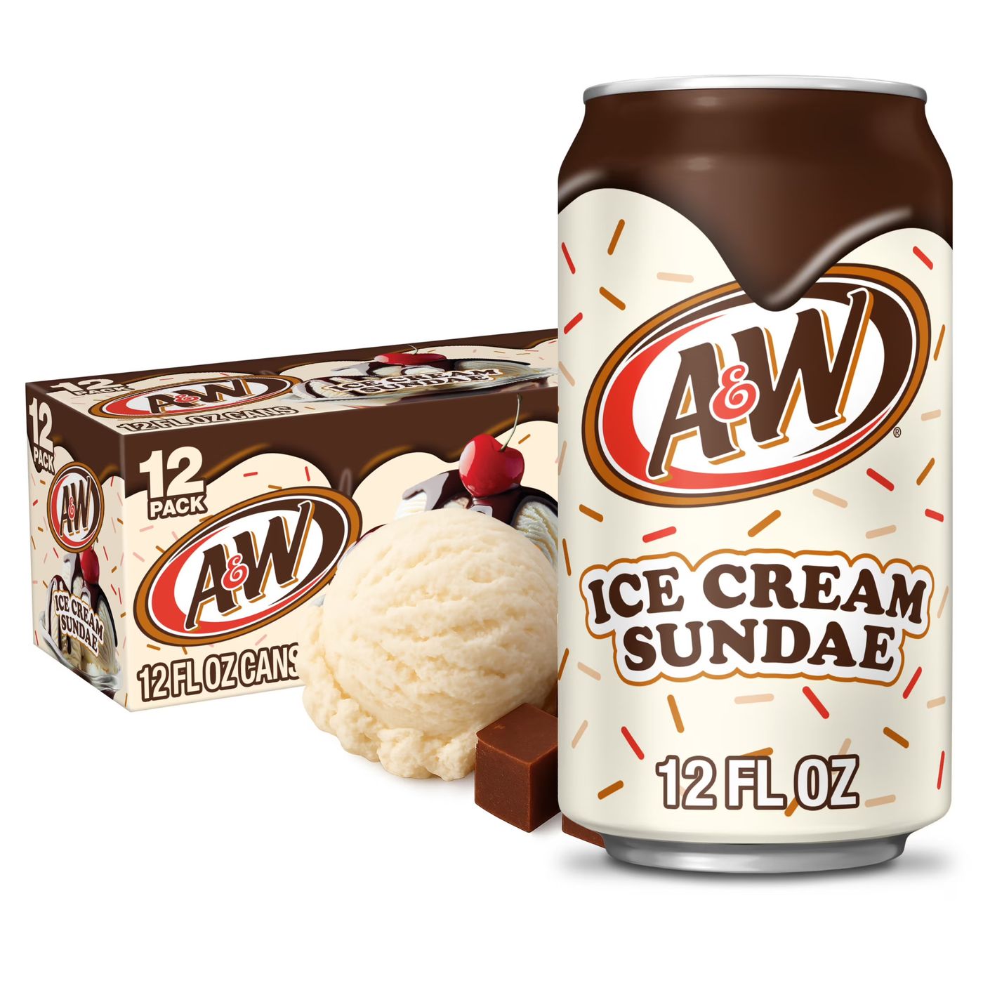 A&W Ice Cream Sundae soda 355ml