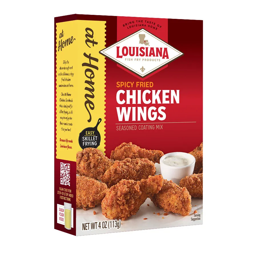 Louisiana Chicken wings mix coating (spicy) 113gr