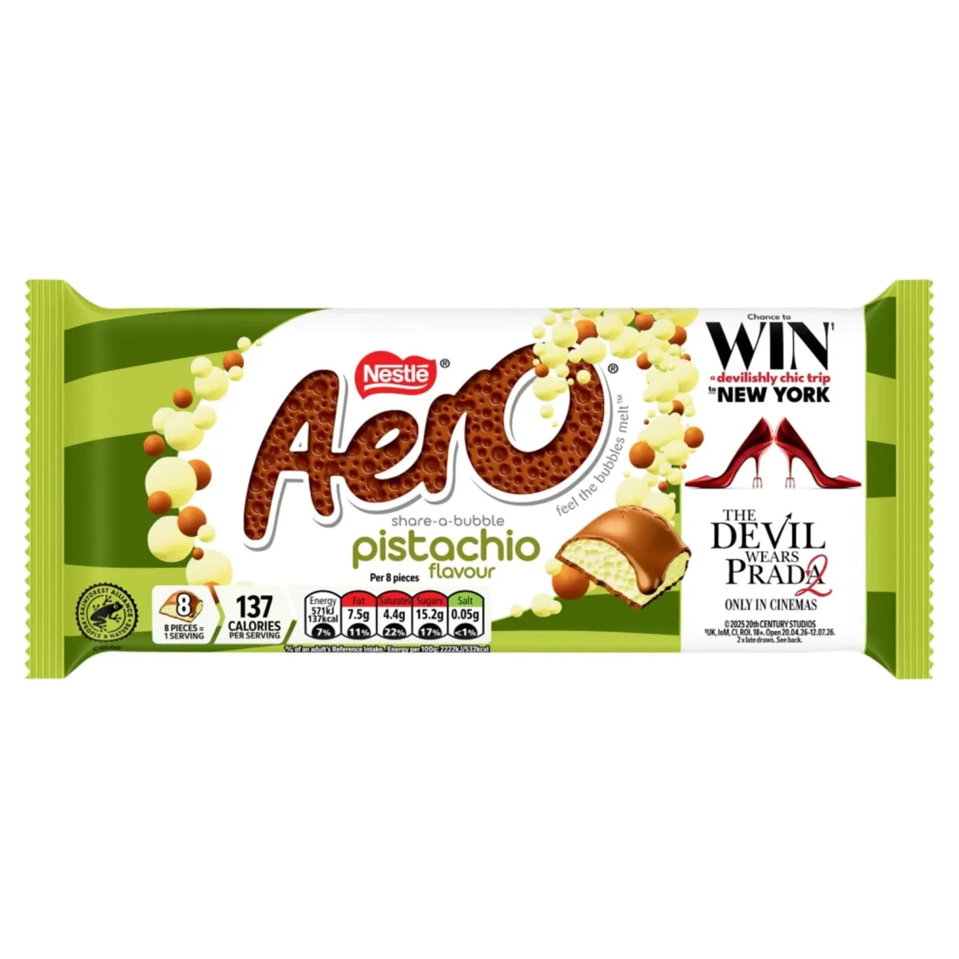 Aero Pistachio Block 90gr