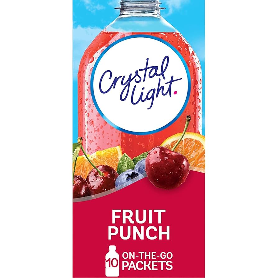 Crystal Light Fruit Punch 25gr (10 on the go pk)