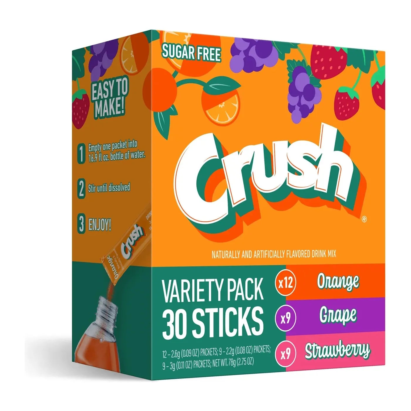 Crush Drink mix assortment 30pks