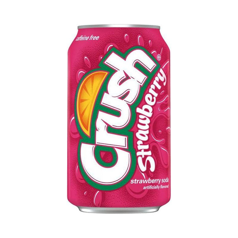 Crush Strawberry soda 355ml