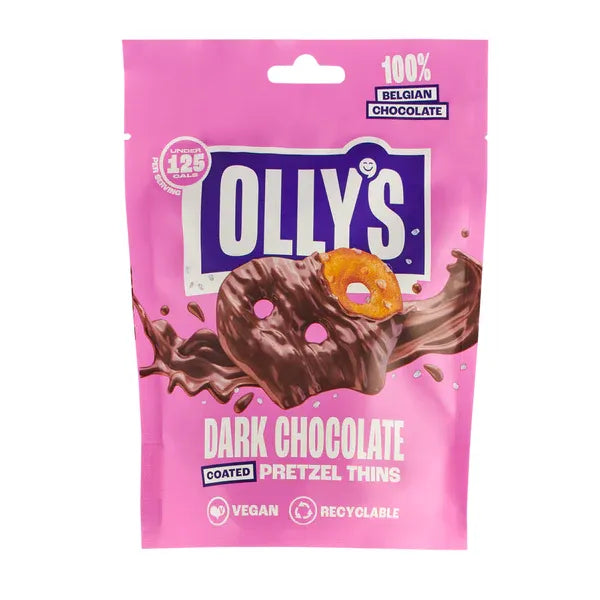 Olly's Dark Chocolate Pretzel 90gr