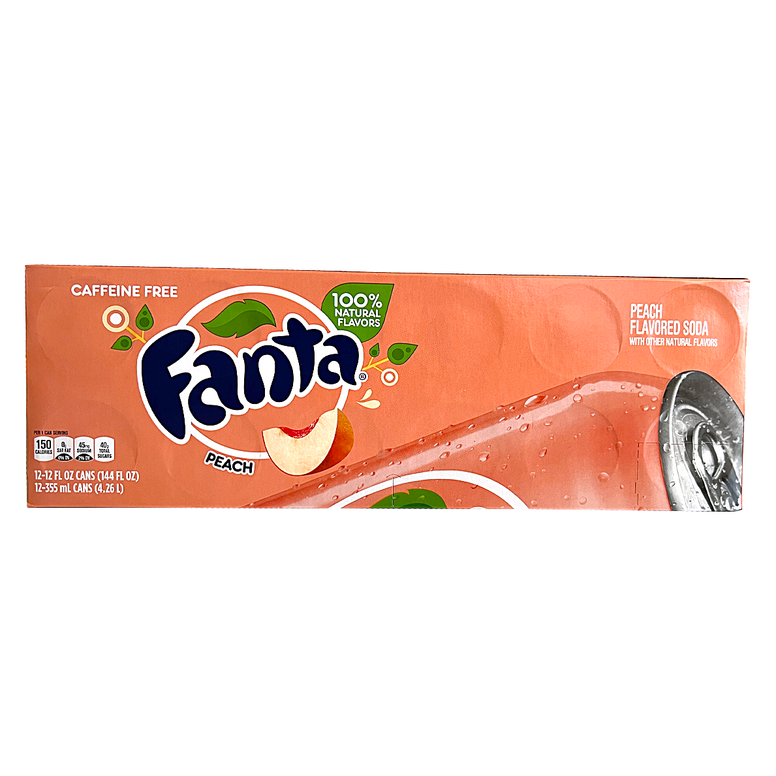 Fanta Peach 12pk