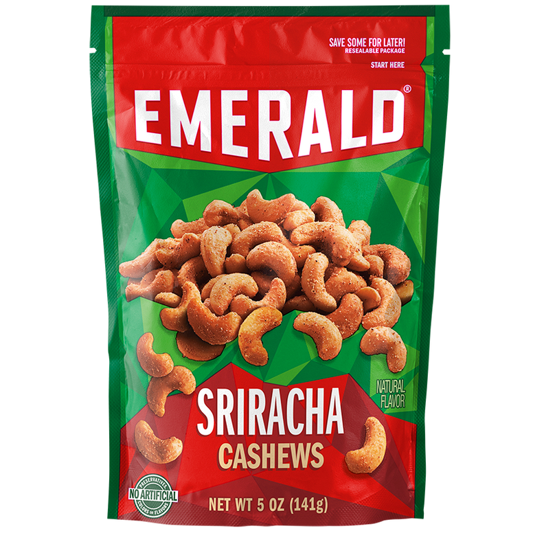 Emerald Sriracha Cashews 141gr