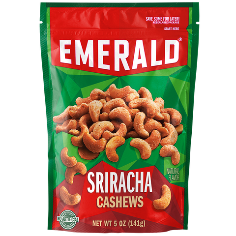 Emerald Sriracha Cashews 141gr