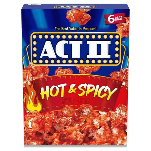 Act II Hot & Spicy 6pk