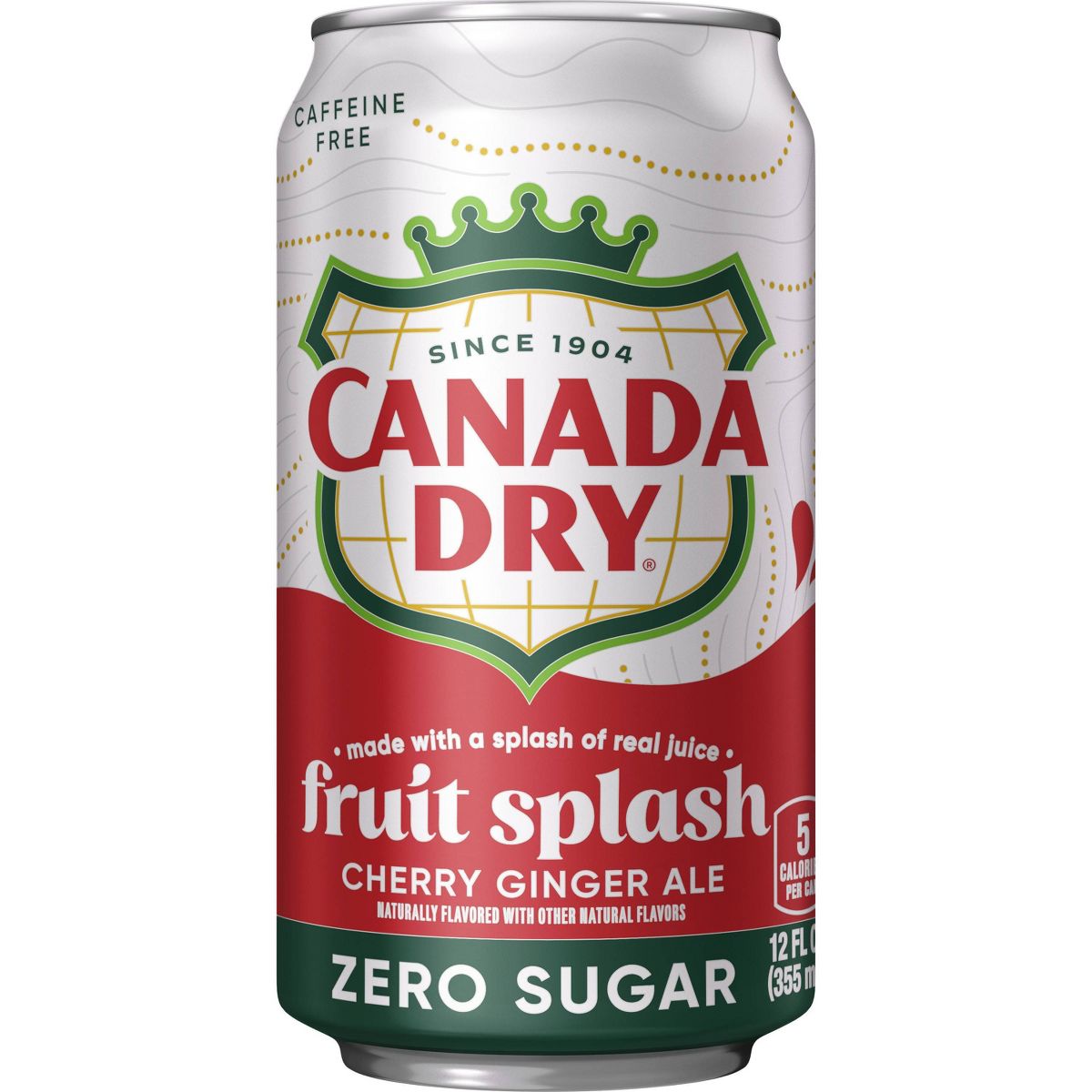 Canada Dry Zero Cherry Ginger 355ml