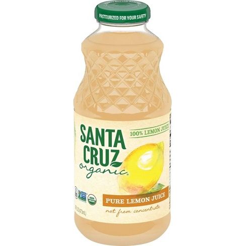 Santa Cruz Organic Lemon Juice 473ml