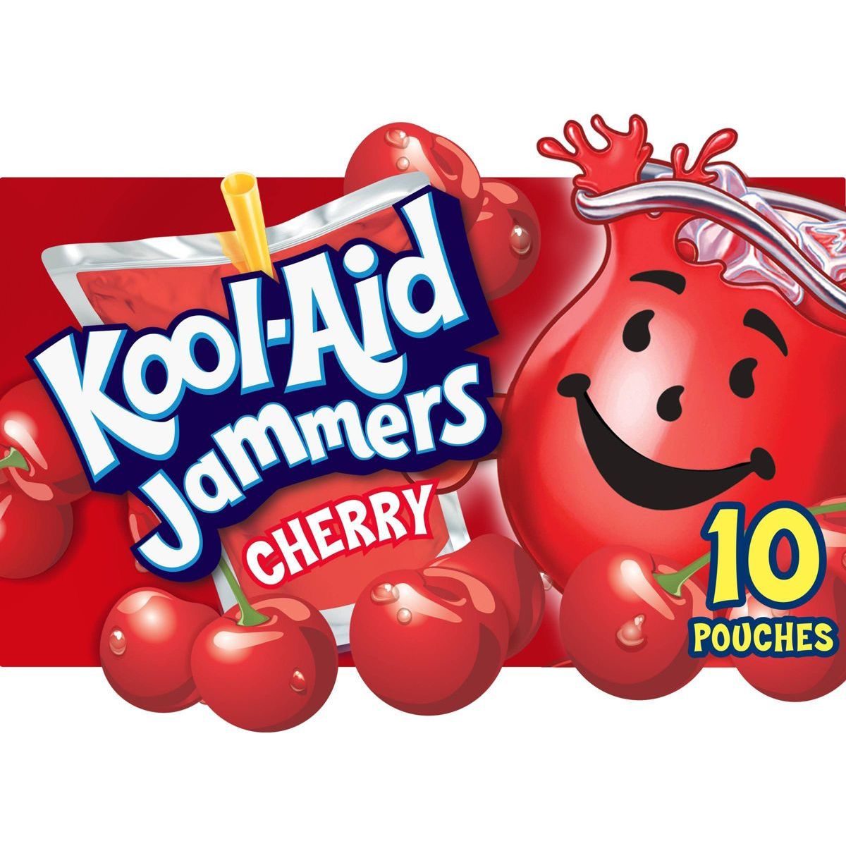 Kool Aid Jammers Cherry 10 pouches