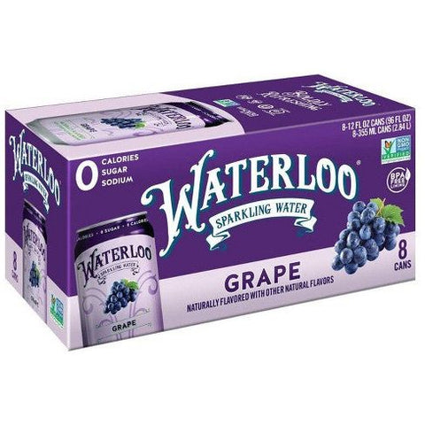Waterloo Grape 8pk