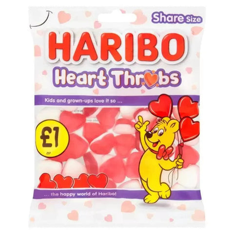 Haribo Heart Throbs 140gr