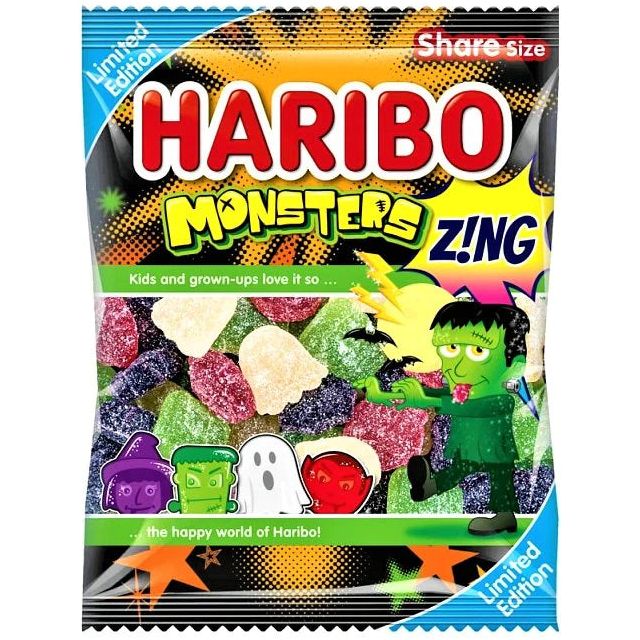 Haribo Monsters Zing 140gr (UK)