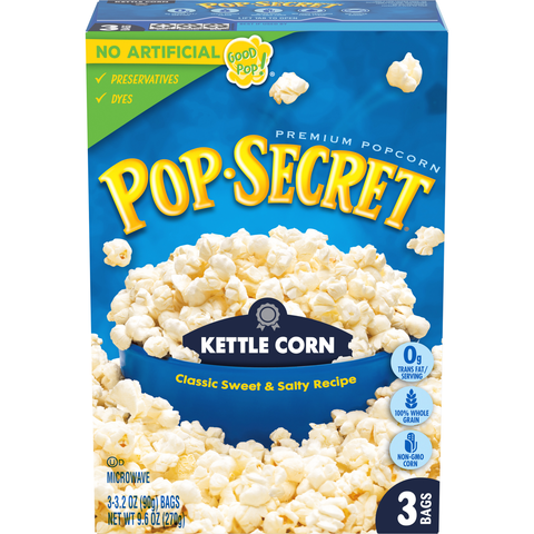 Pop Secret Kettle Corn 3bags (270gr)