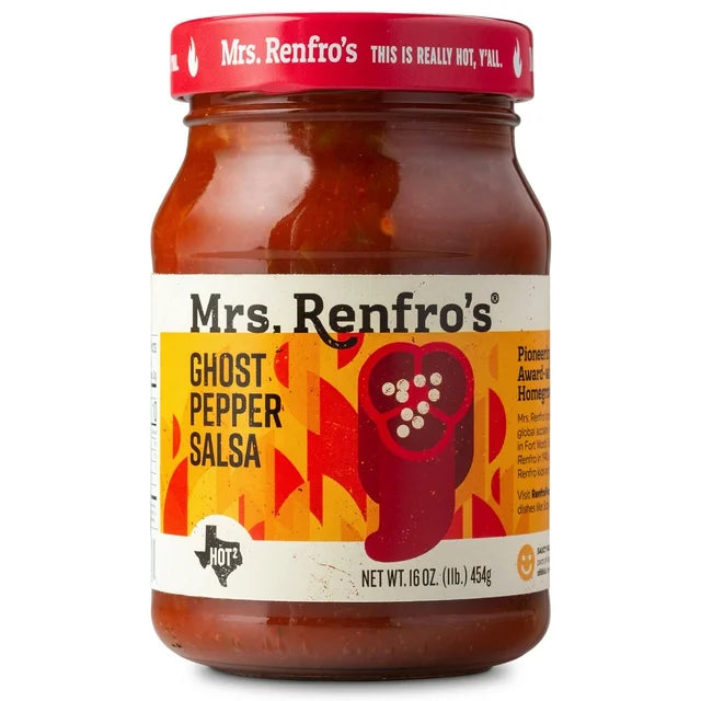 Mrs Renfro's Salsa Ghost Pepper 454gr