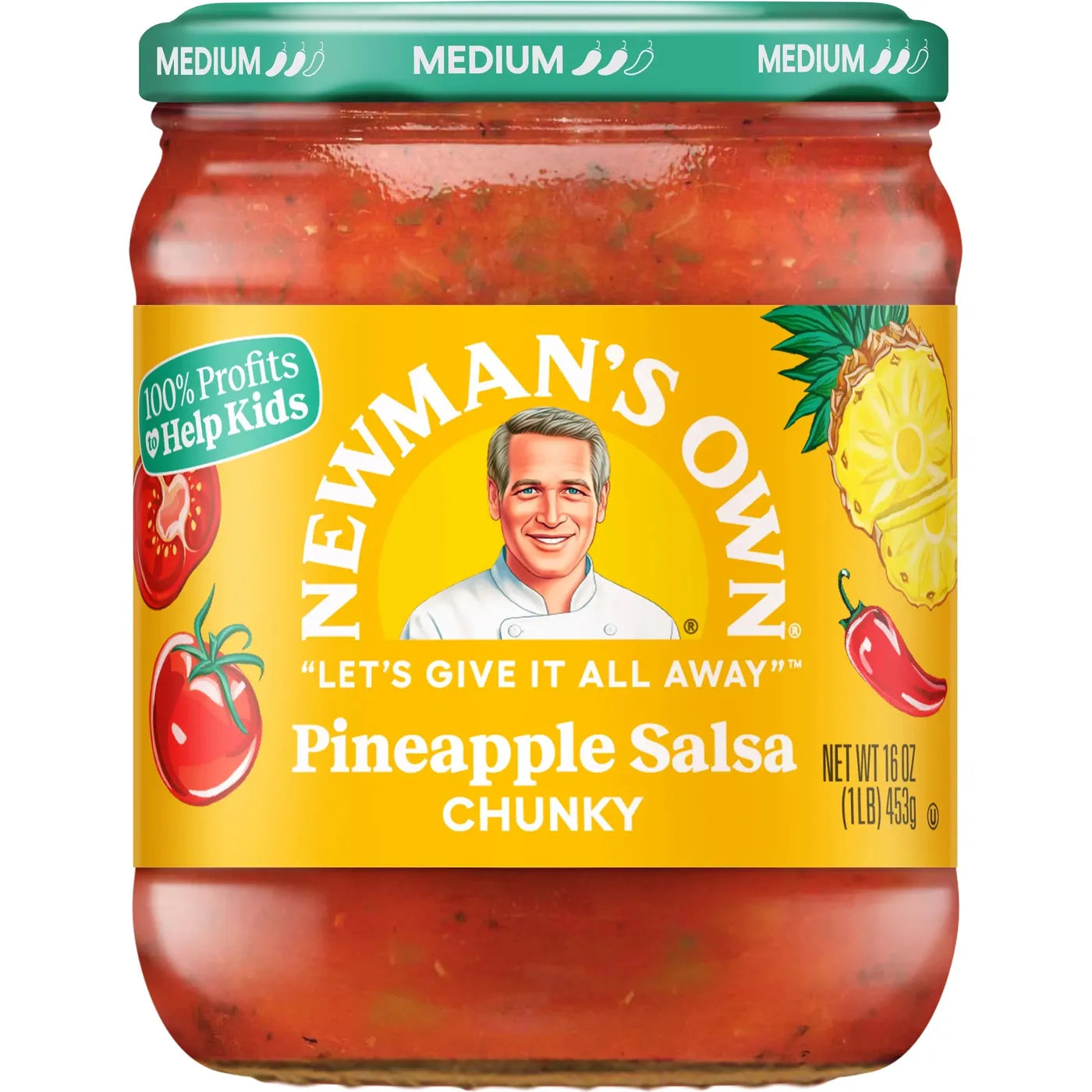 Newman's Own Pineapple Salsa 456gr